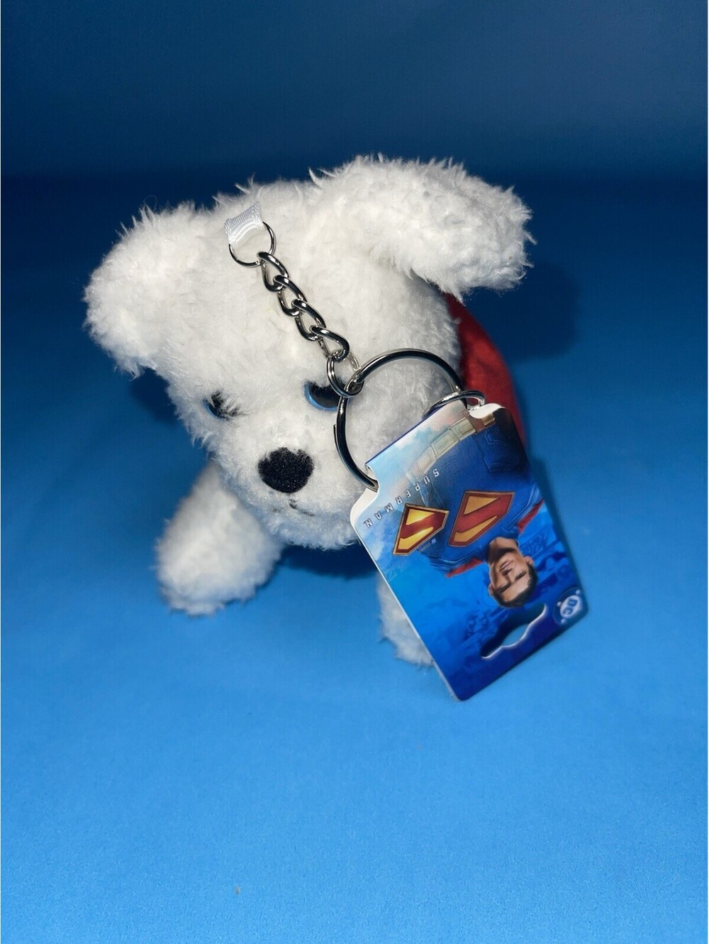 Superman Movie Krypto Plush Dog Keychain SalesOne DC Warner Bros New w Tag